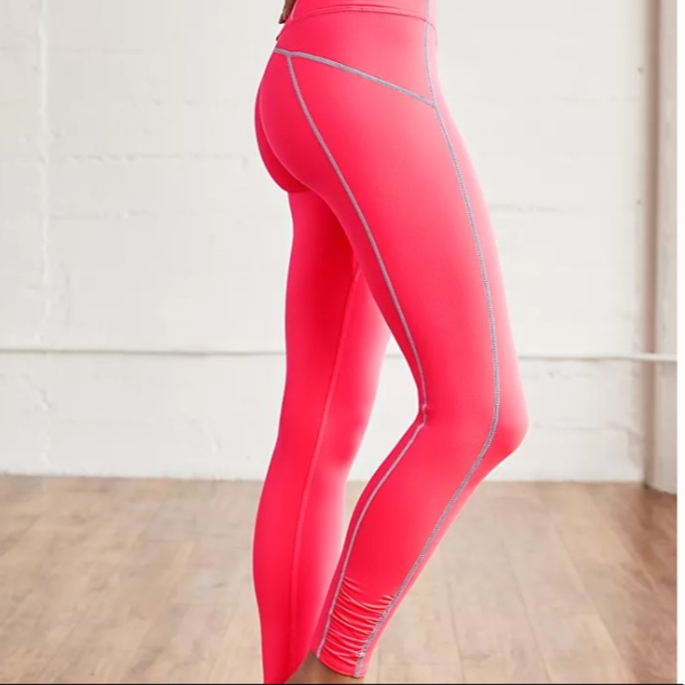 NWT FP Movement by Free People, You’re A Peach Leggings, S, Coral - Picture 3 of 11